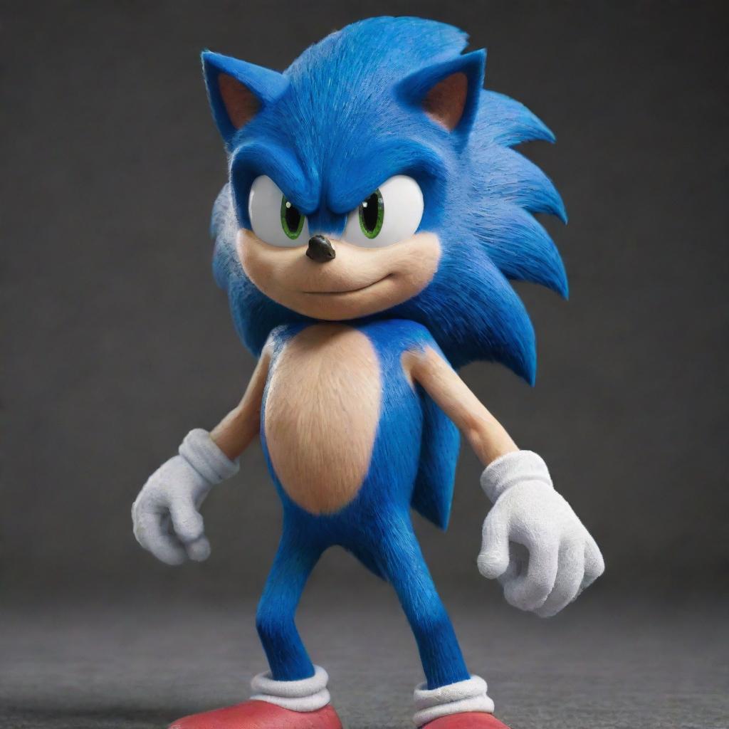 Realistic Sonic the Hedgehog