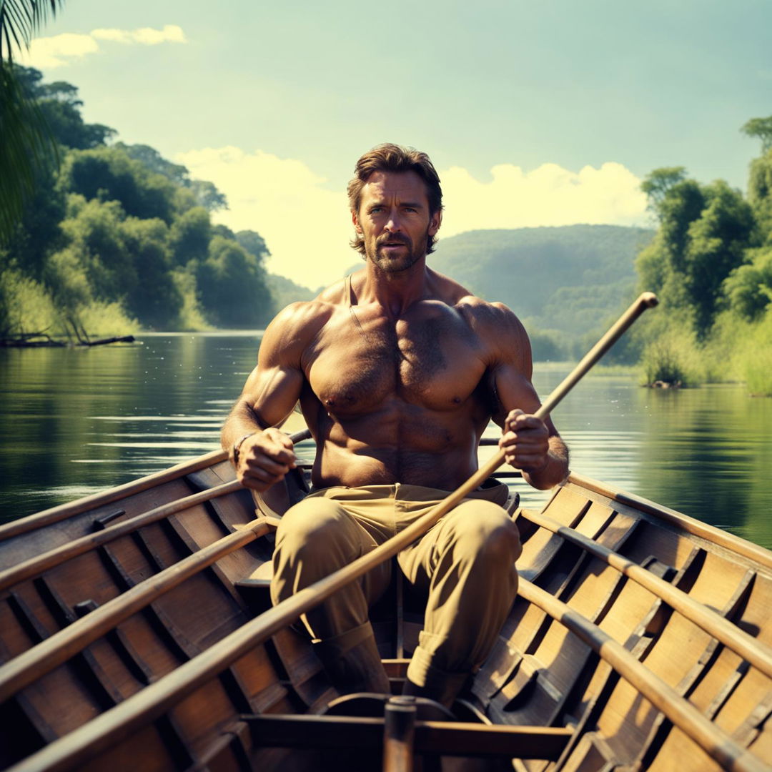 Rowing Down Memory Lane with Hugh Jackman