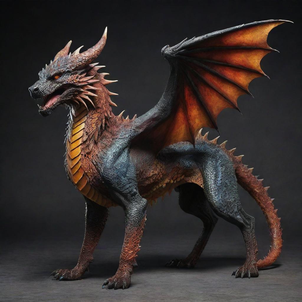 Mythic Companion: Majestic Canine Creature
