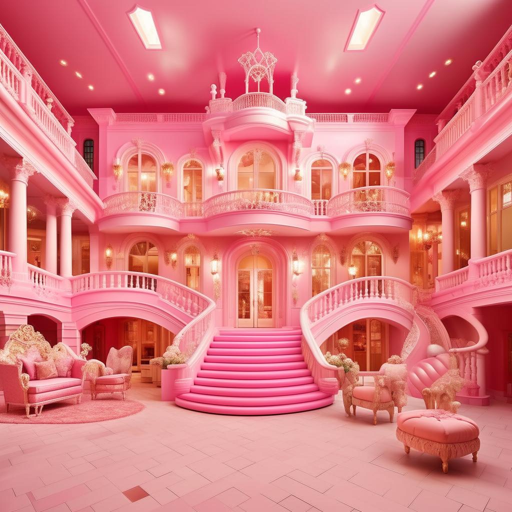Live the Dream in a Barbie-Themed Mega Mansion