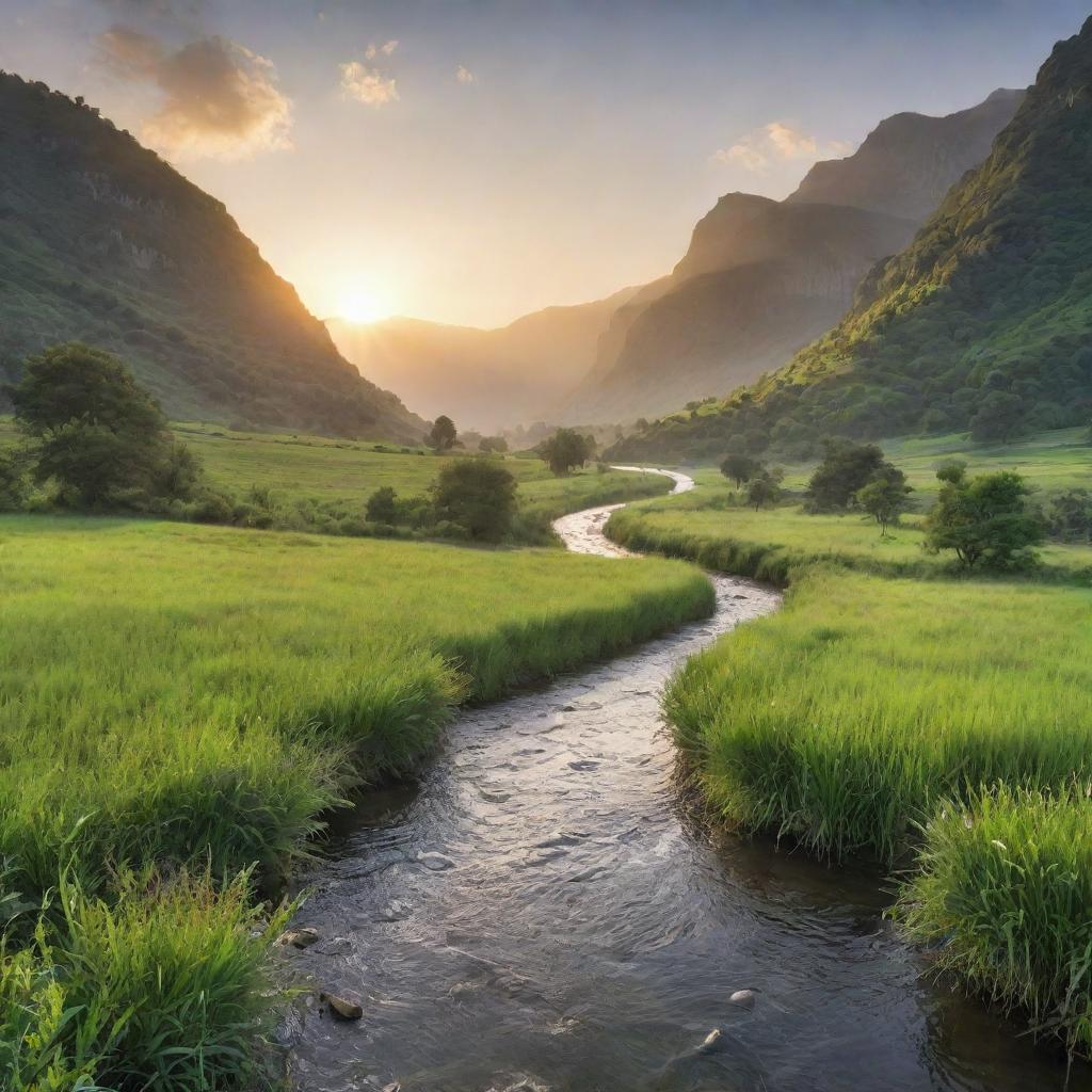 Serenity Found: Sunrise Valley Escape