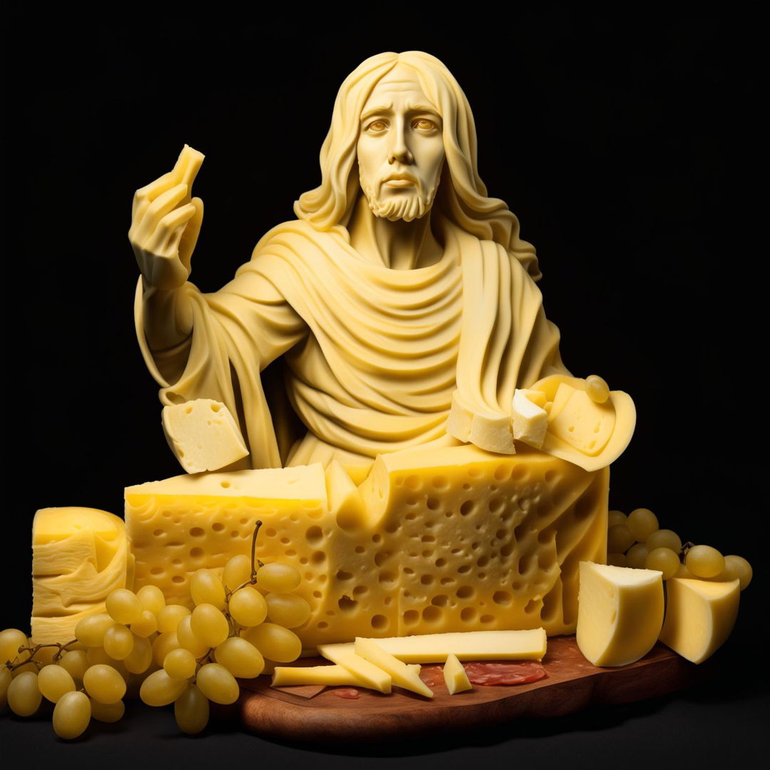 Golden Ambrosia: Jesus of Cheese