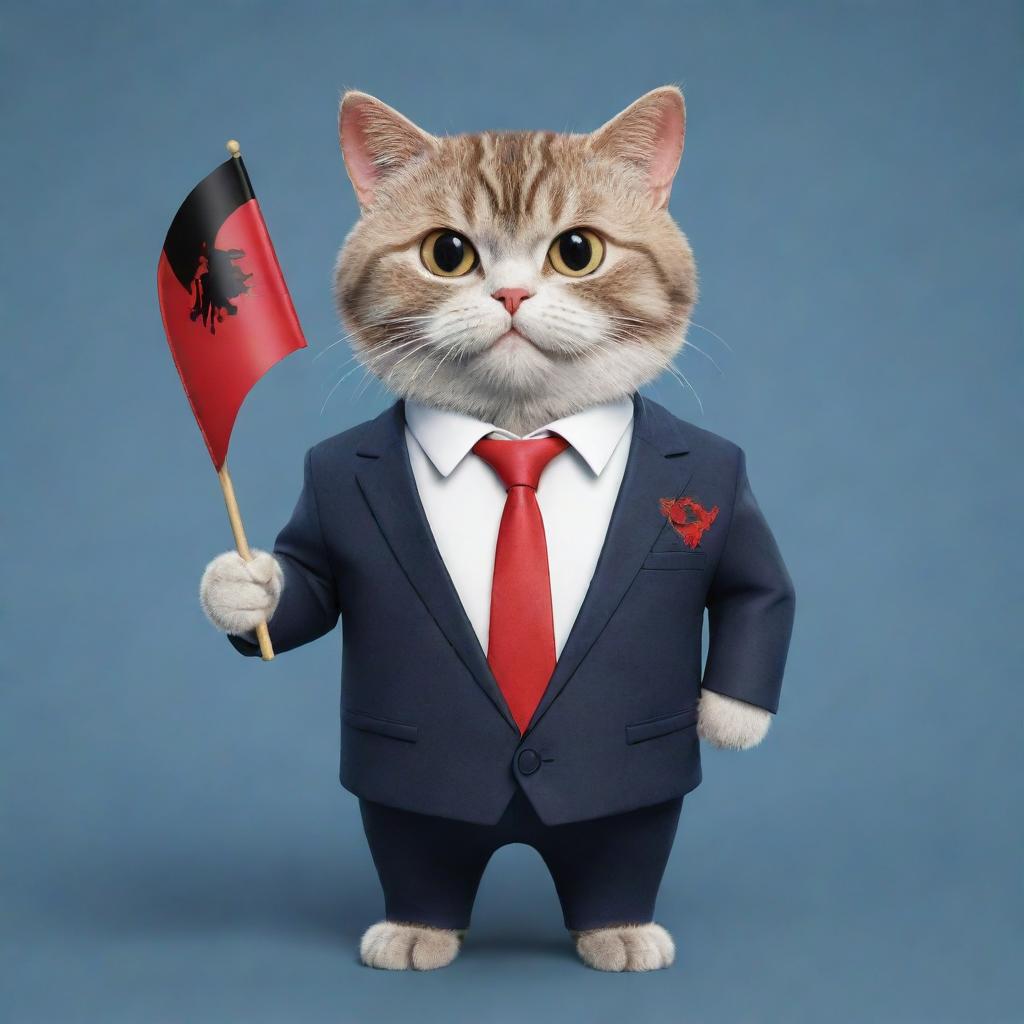 Meet Whiskers, Albanias Feline Ambassador