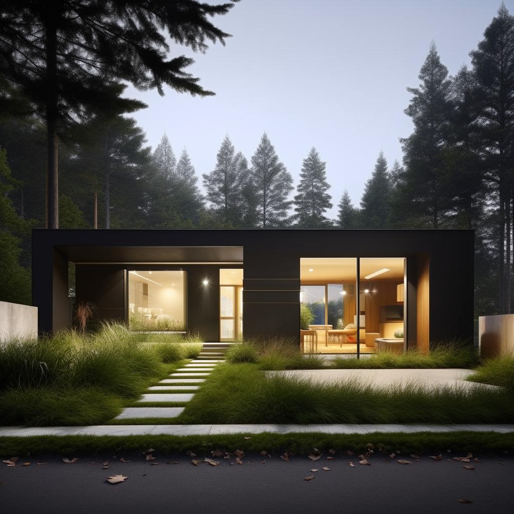 Dream Big in Small Spaces: 700 sq ft Cozy Modern House Design