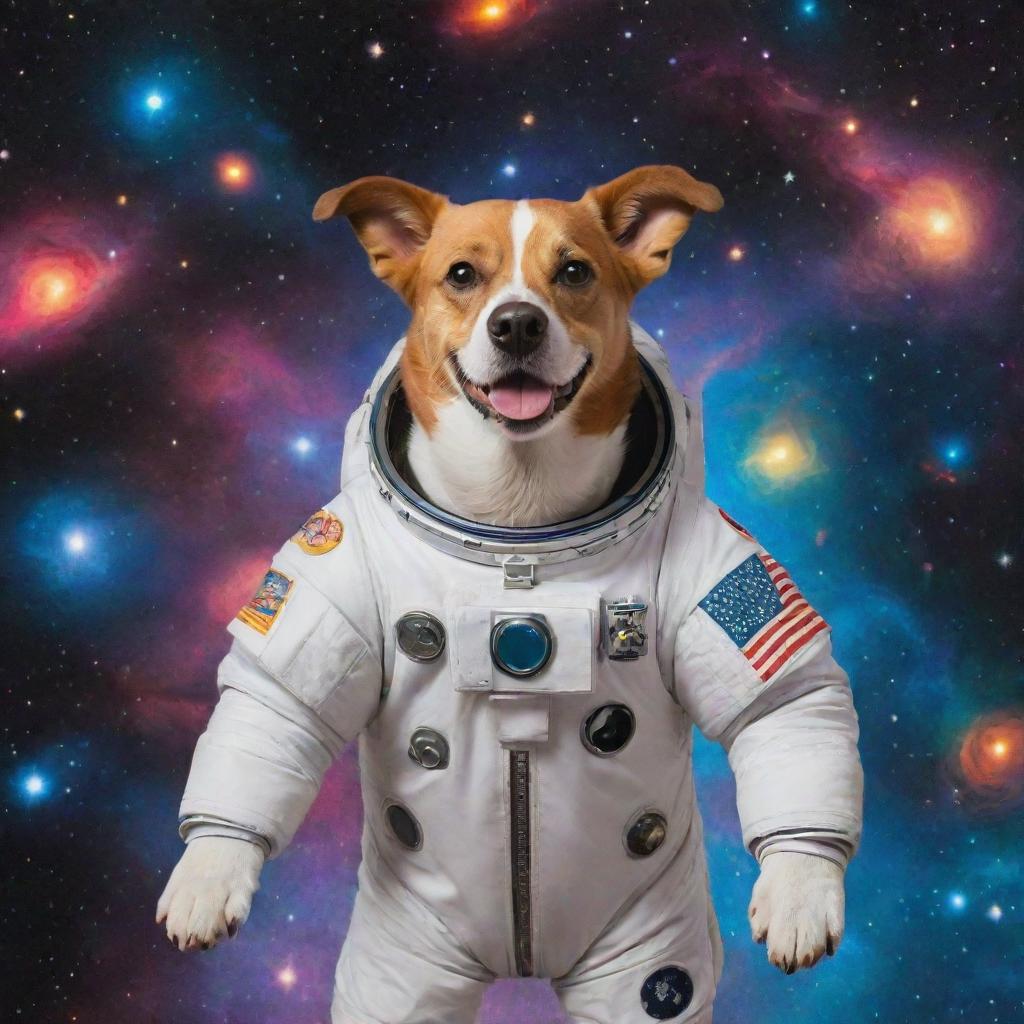 Pupper in Space: Canine Astronaut