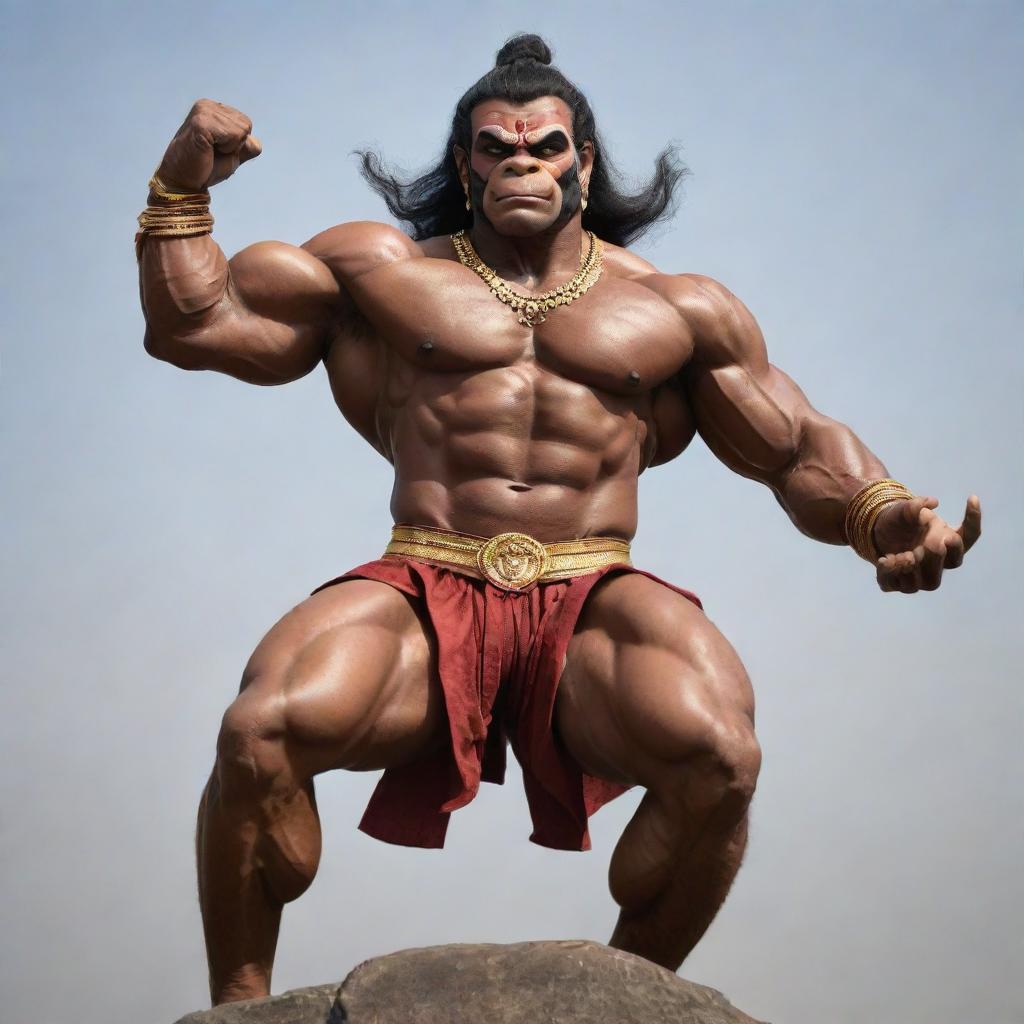 The Strongest God: Hanumans Divine Strength