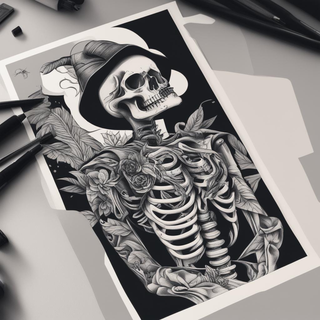 Rebel Chic: A Skeletons Sartorial Splendor