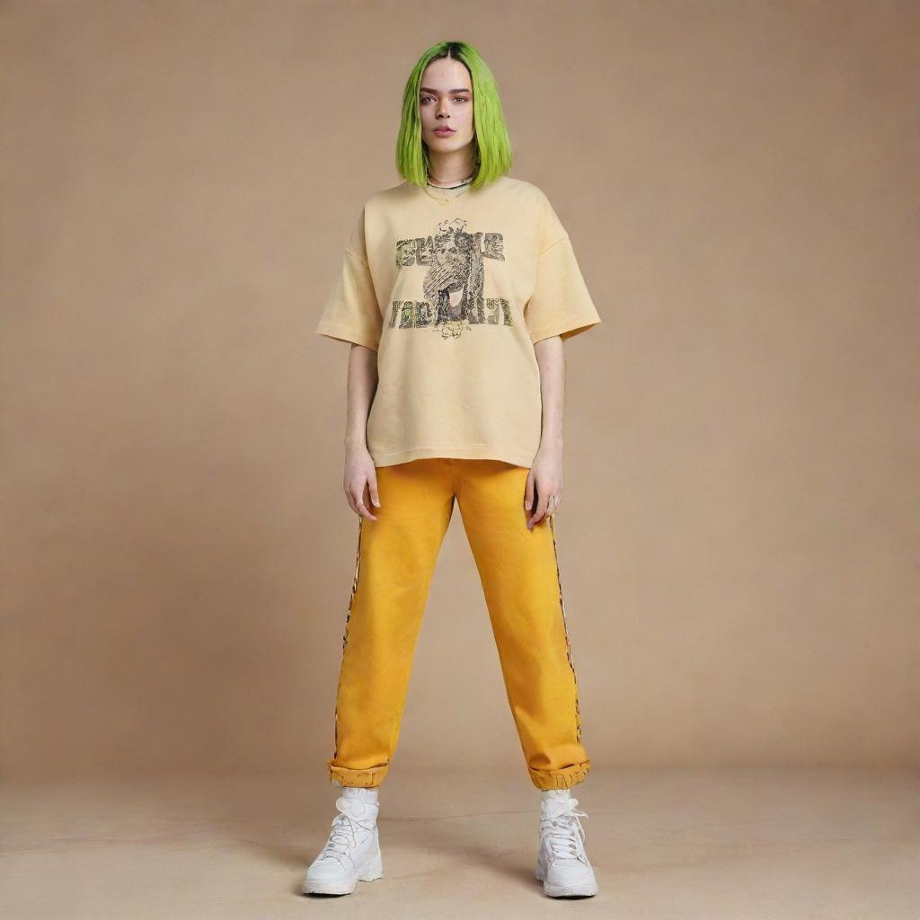 Billie Eilish Meets Egyptian Fashion: Bold and Bold