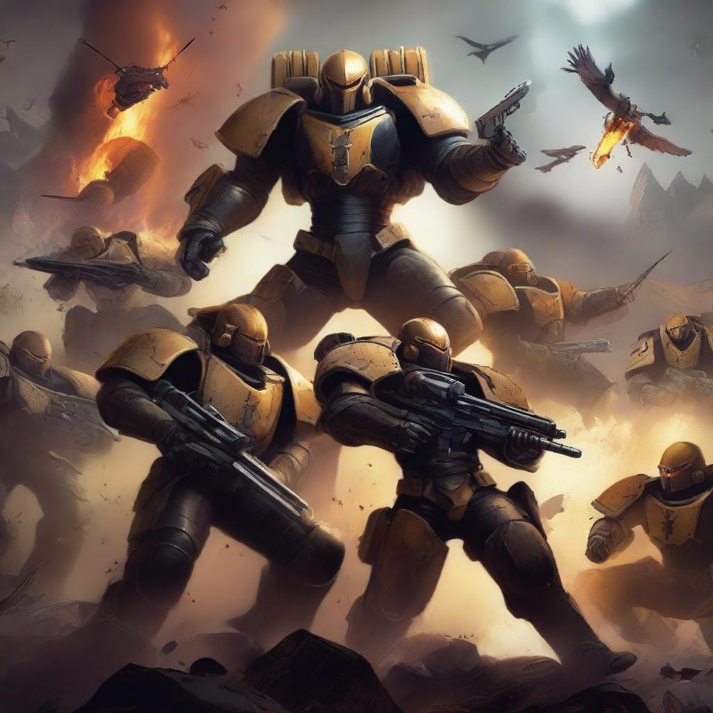 Unholy Alliance: Helldivers Meet Warhammer 40k