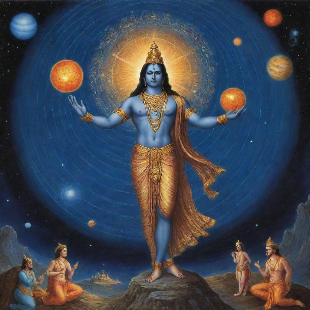 Lord Vishnu: Cosmic Convergence