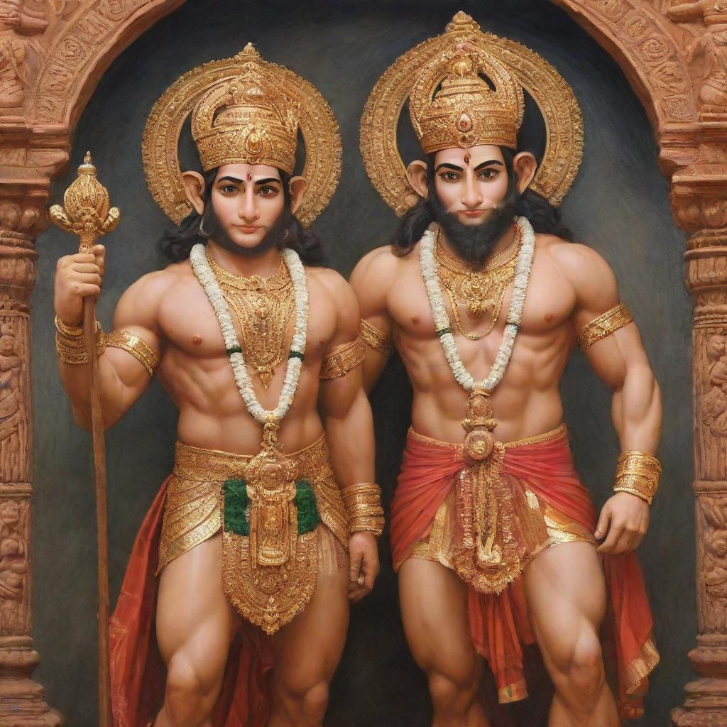 The Unwavering Devotion: Ram & Hanuman