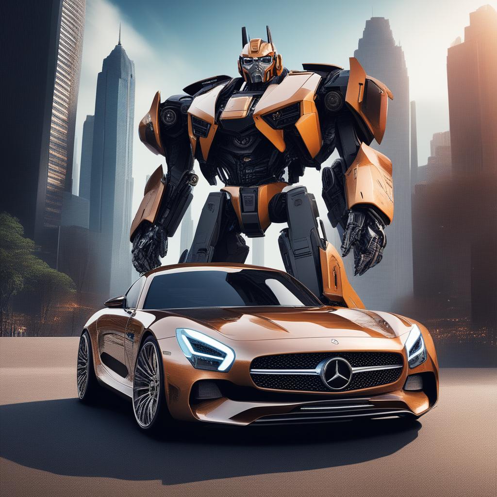 Transformed: Mercedes-Benz X Autobot