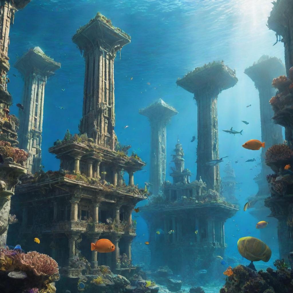Discover the Mysterious Underwater City of Atlantis