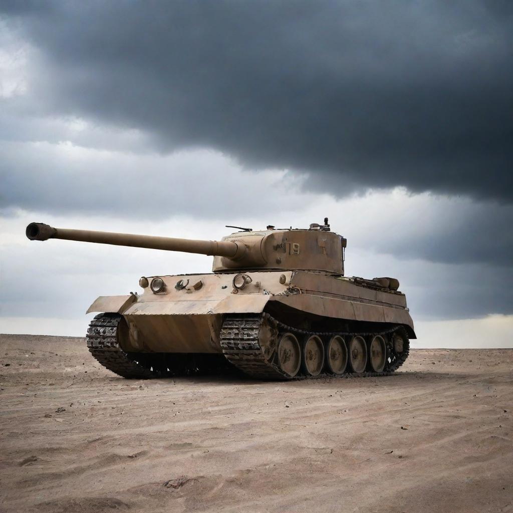 Imposing Tiger 1 Tank
