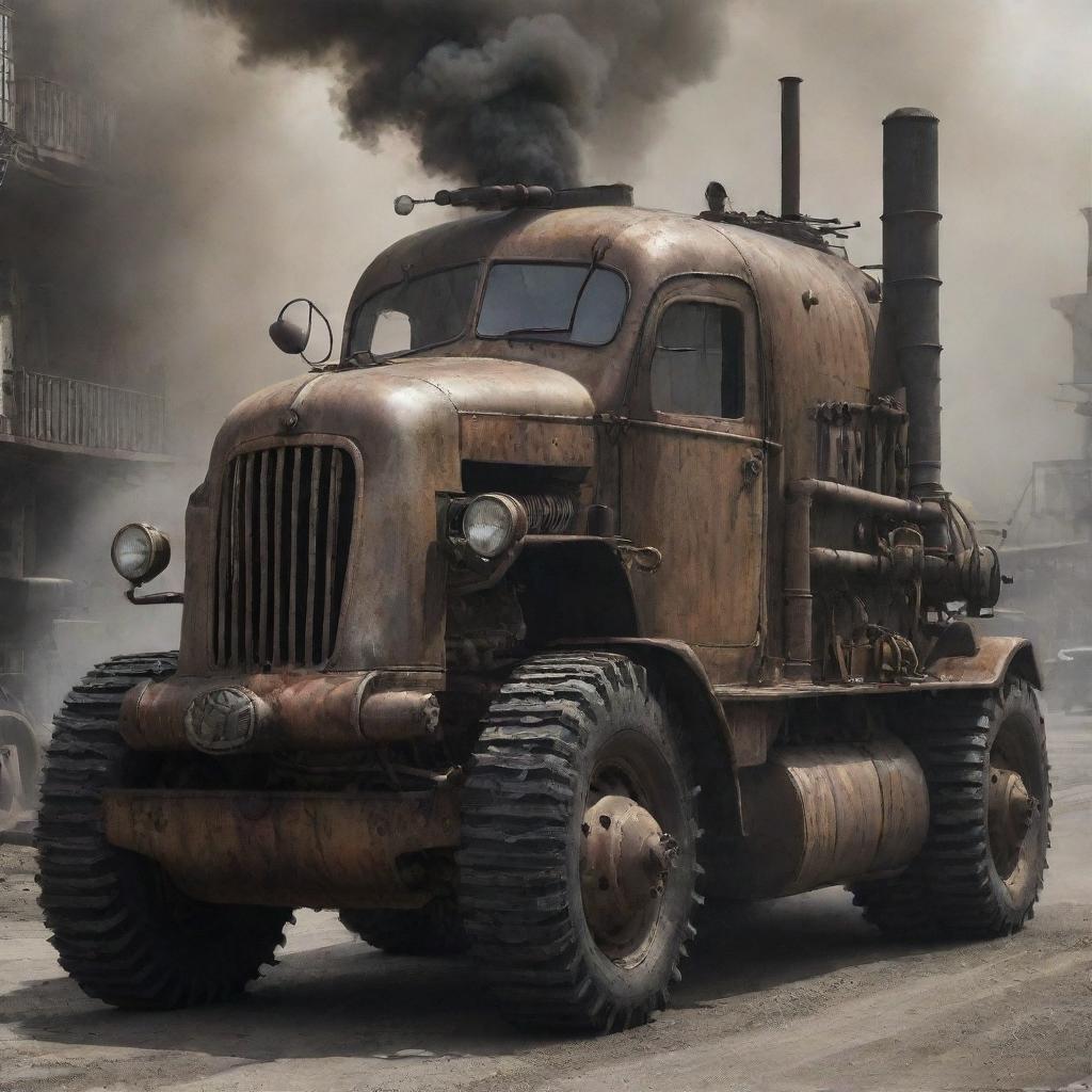Dieselpunk Vehicles: Where Mechanized Power Meets Industrial Chic