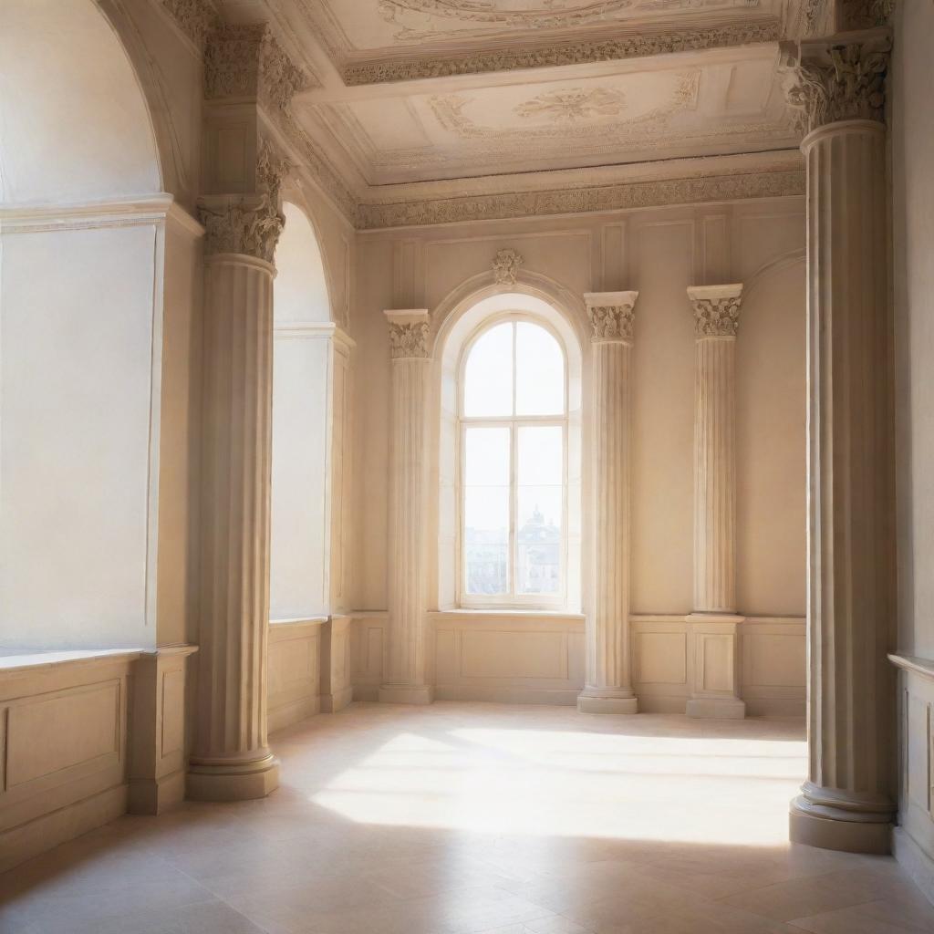 Stunning Architectural Masterpiece: Modern Meets Classical