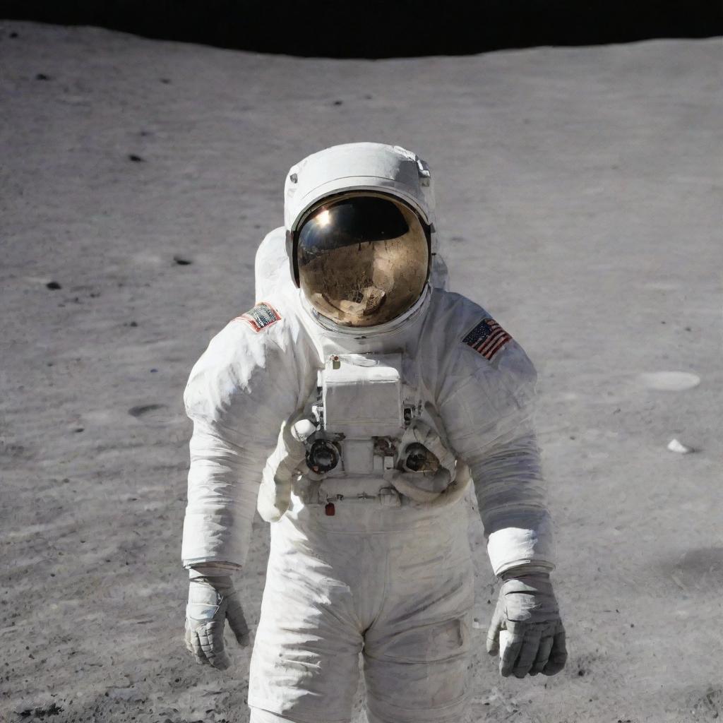 Cosmic Cheers: Brewing Relaxation on the Moon
