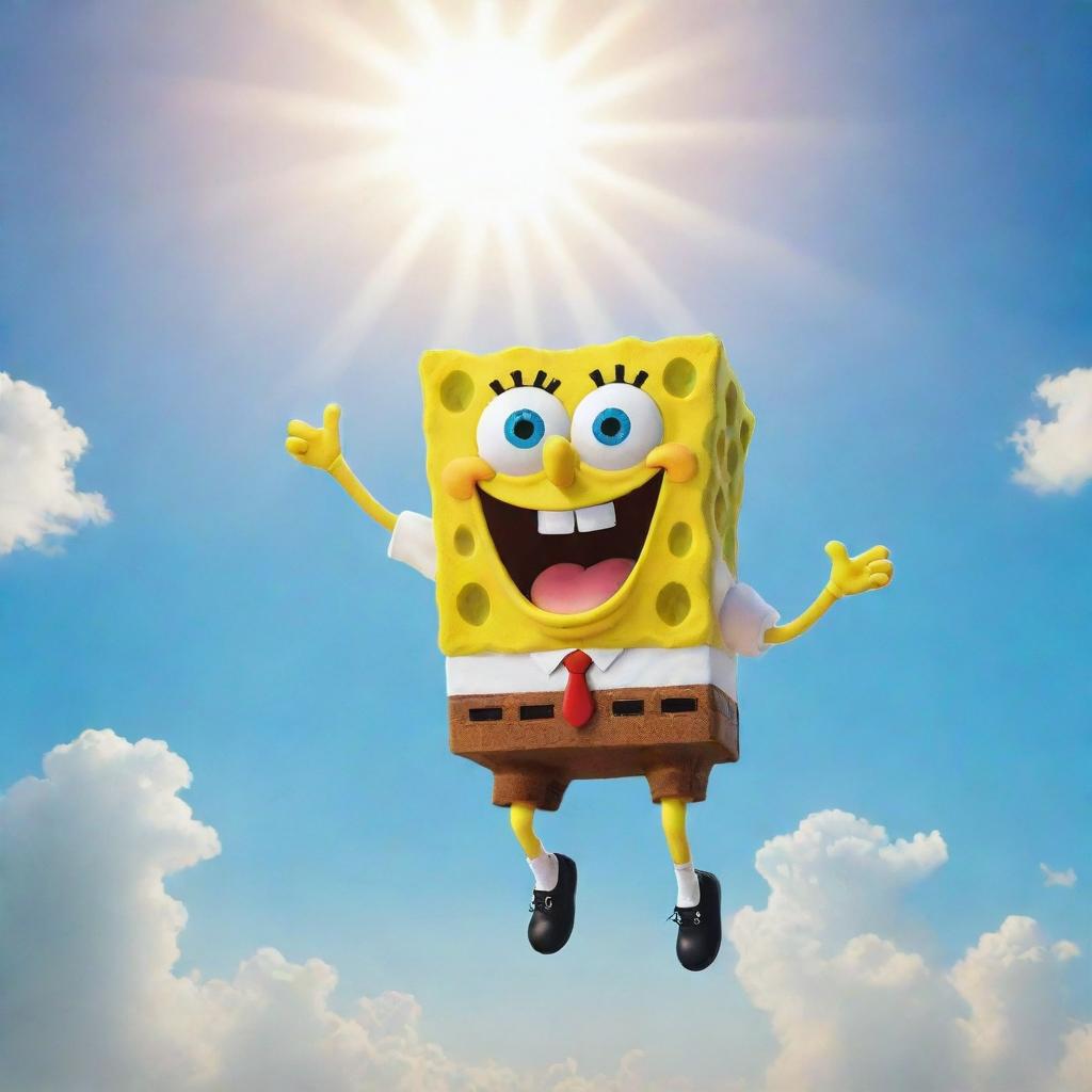 Bikini Bottoms Finest: SpongeBob Takes Flight