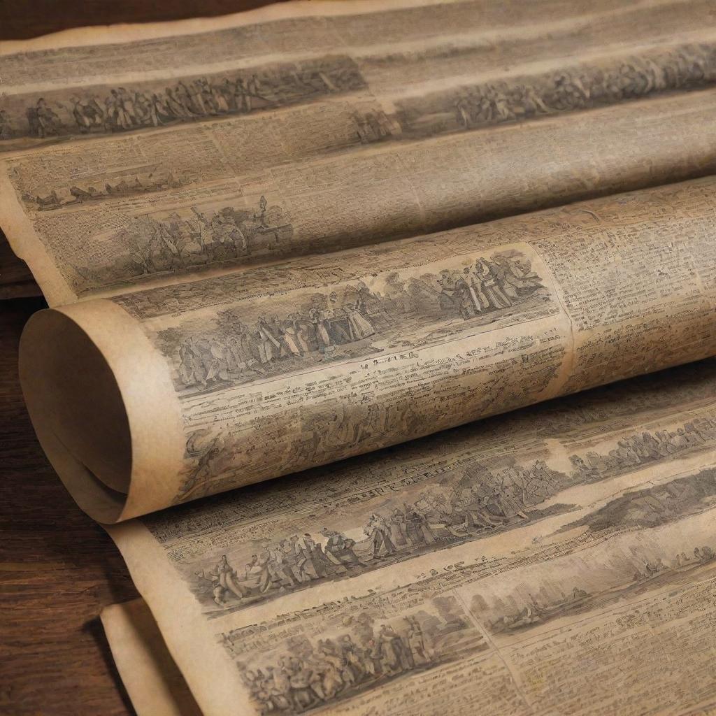 Unfurl the Past: A Remarkable Timeline of History