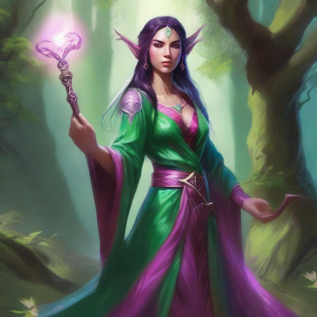 Eladrin Mage: Weaving Magic and Wonder