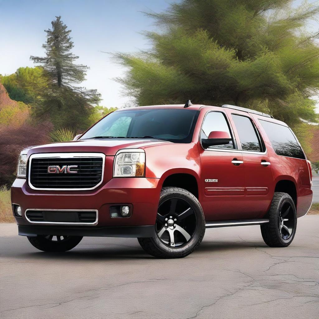 Custom 2014 GMC Yukon XL with 2010 Sierra 1500 Front End Swap