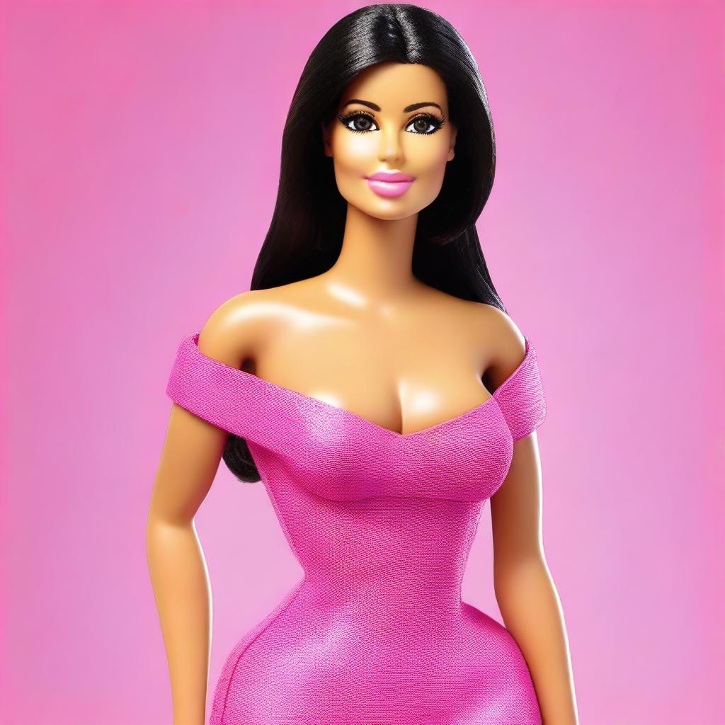 Kim Kardashian Barbie Doll