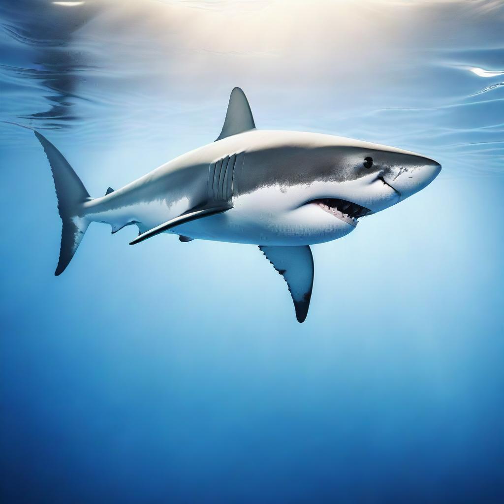 Underwater Encounter: Great White Shark