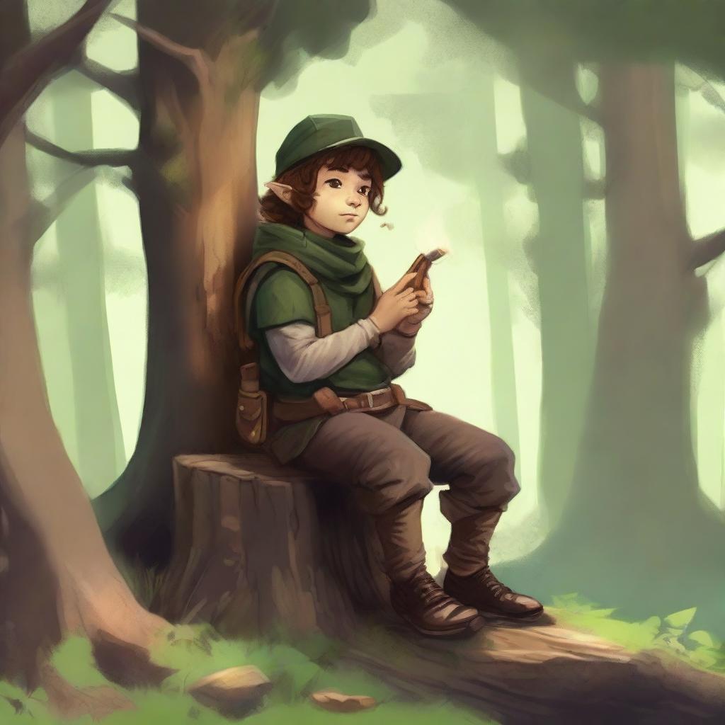 Whispers in the Woods: A Halfling Rangers Moment