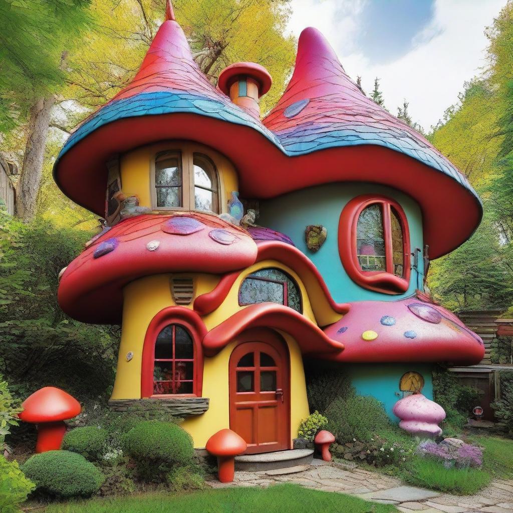Bizarre Whimsical House