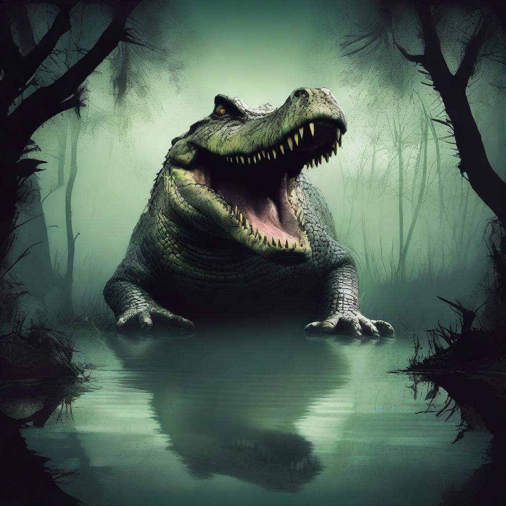 Giant Swamp Crocodile: The Devouring Horror