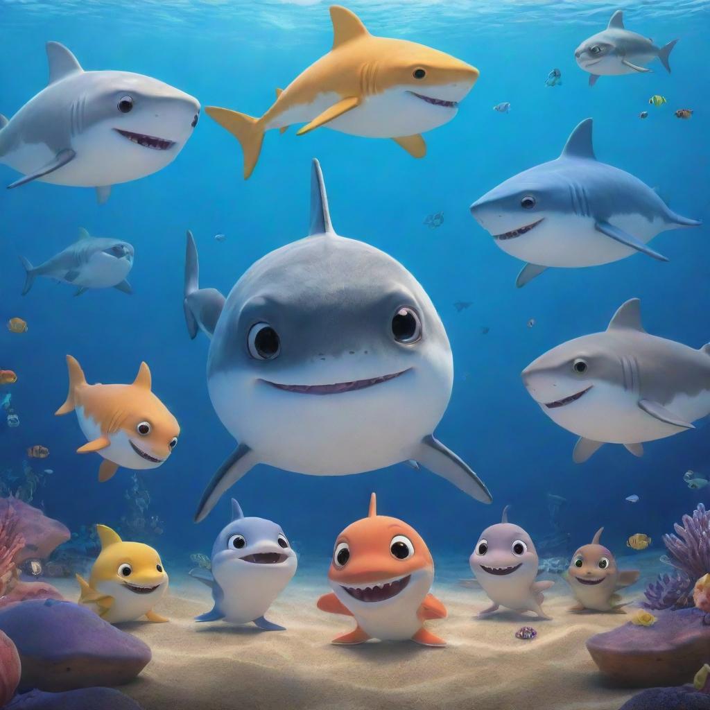 The Legendary Tales of Finley, the Fearless Baby Shark