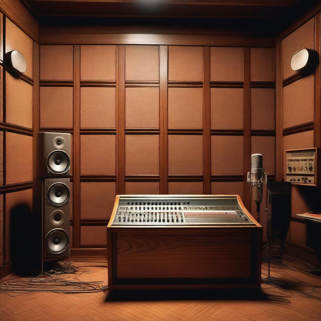 Step into the Retro Sound of Our Analog Recording Studio
