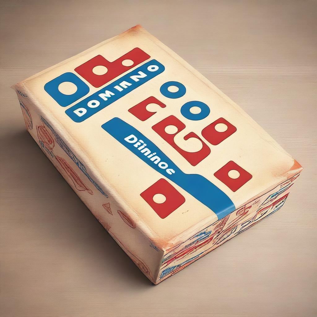 Dominos Vintage Crucible Pizza Box