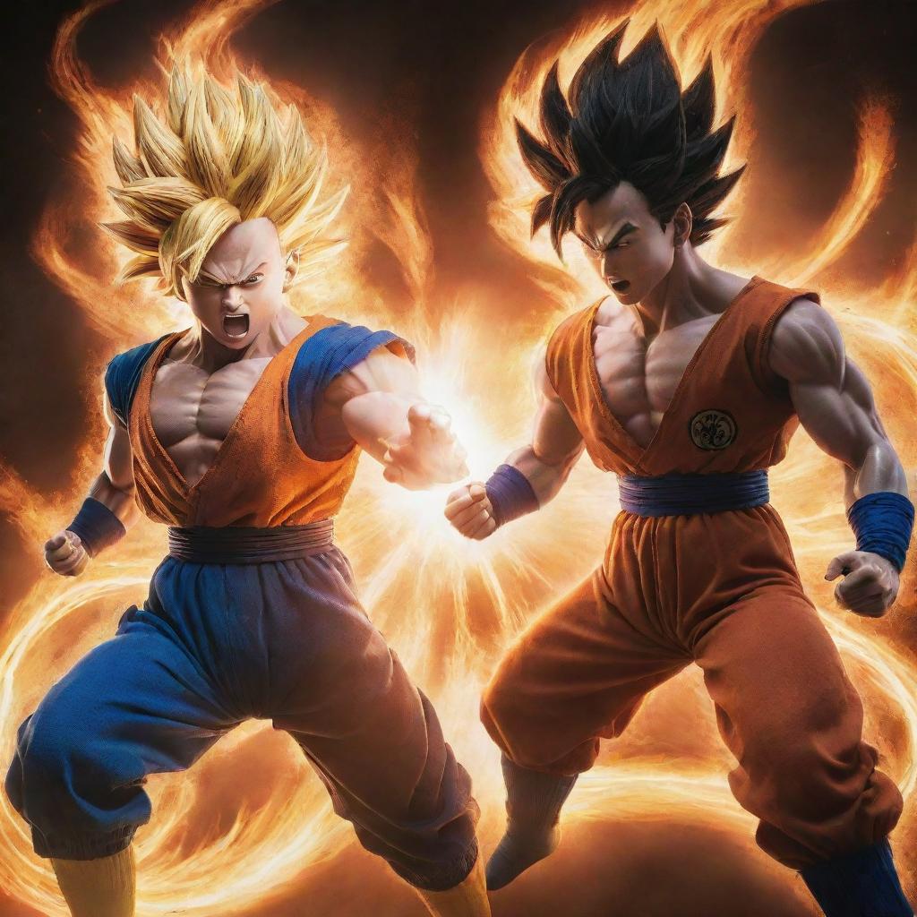 Epic Battle: Goku vs Vegeta