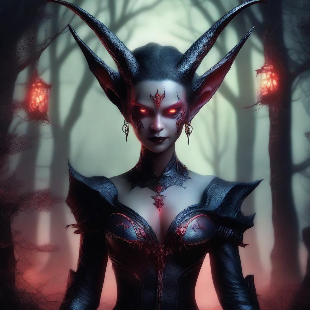 The Mysterious Evil: A Demon Elf