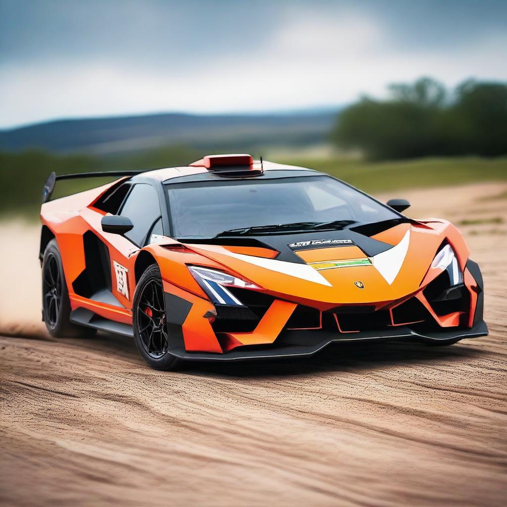 Egoista Takes Rally: Lamborghini Egoista Transformed into WRC