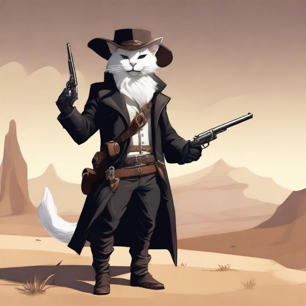 Furry Frenzy: Tabaxi Gunslinger