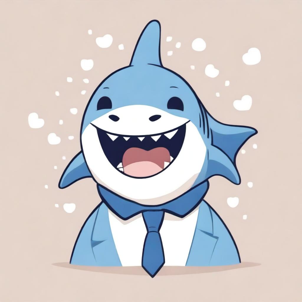 FIN-Tastic Friend: Emotional Support Shark