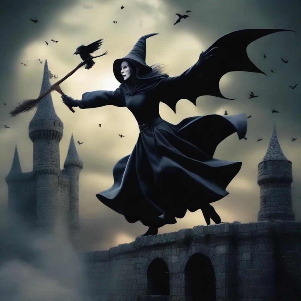 Flying Primates Unleash Chaos on the Wicked Witch
