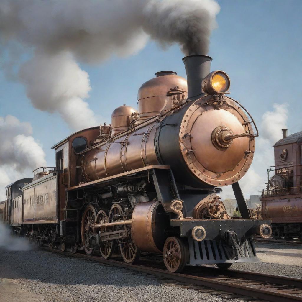 The Industrial Revolution Reborn: A Steampunk Steam Train