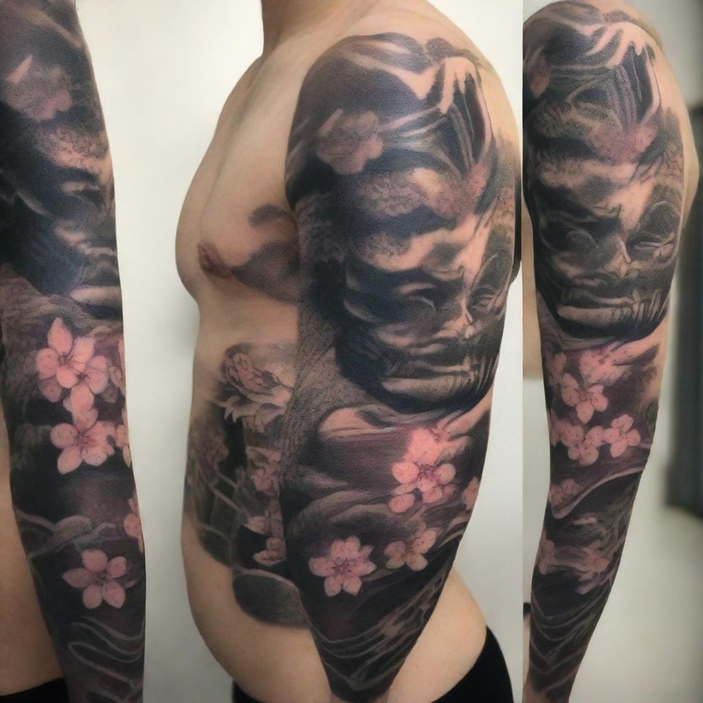 Japanese Samurai Tattoo Design: Honor and Tradition