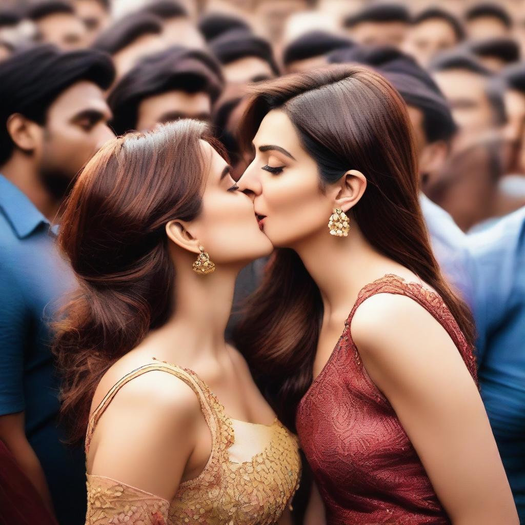 Love is in the Air: Kriti Sanons Unforgettable Kisses