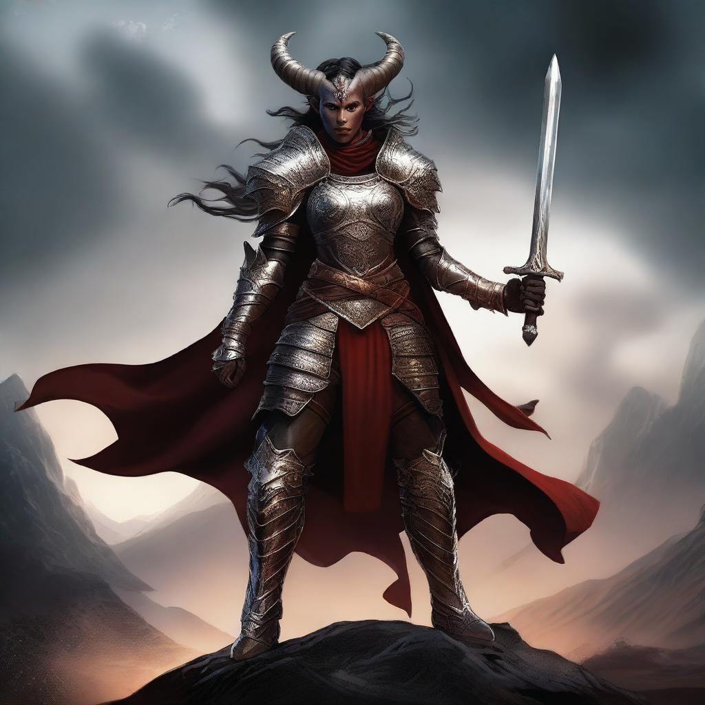 Tiefling Paladin: Fiery Devotion