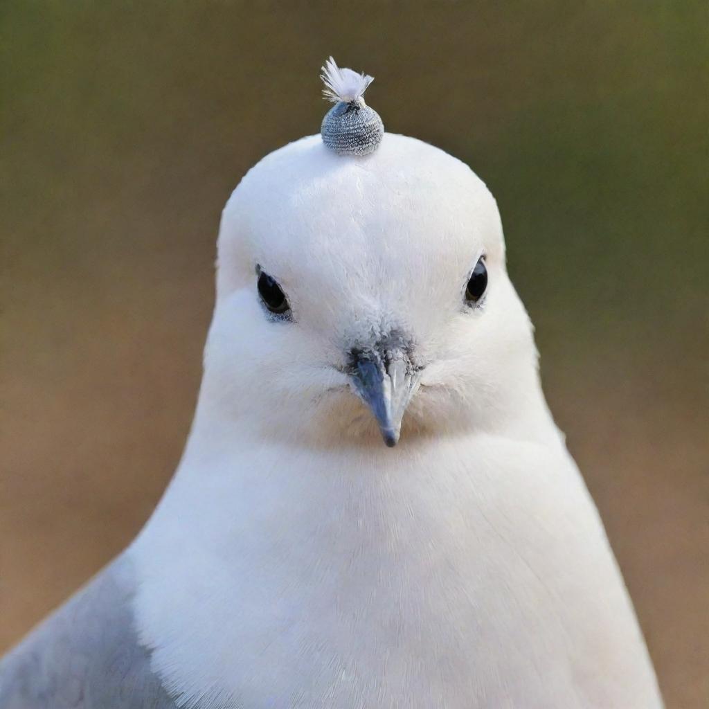 Dove in Finery