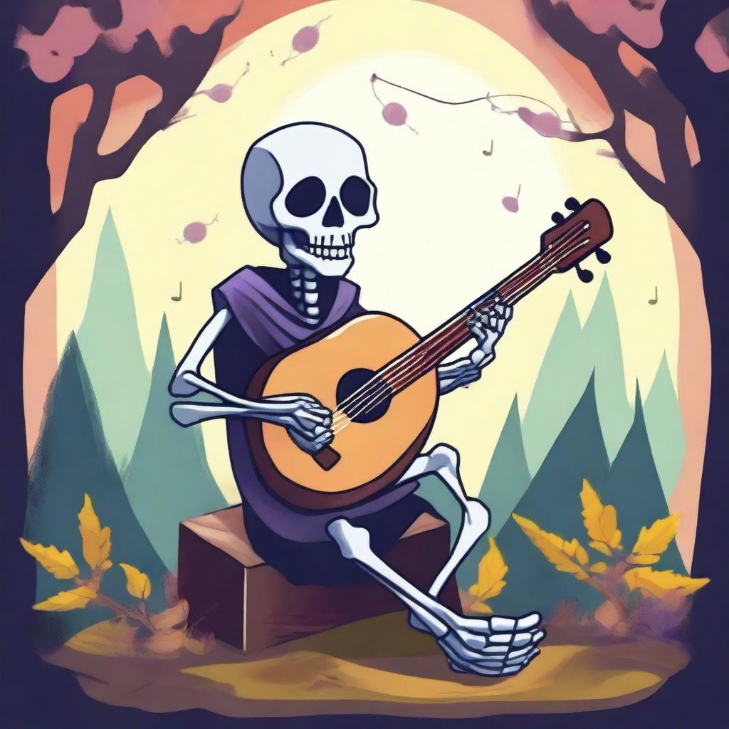 Dreampunk Ditty: Magical Skeleton Bard