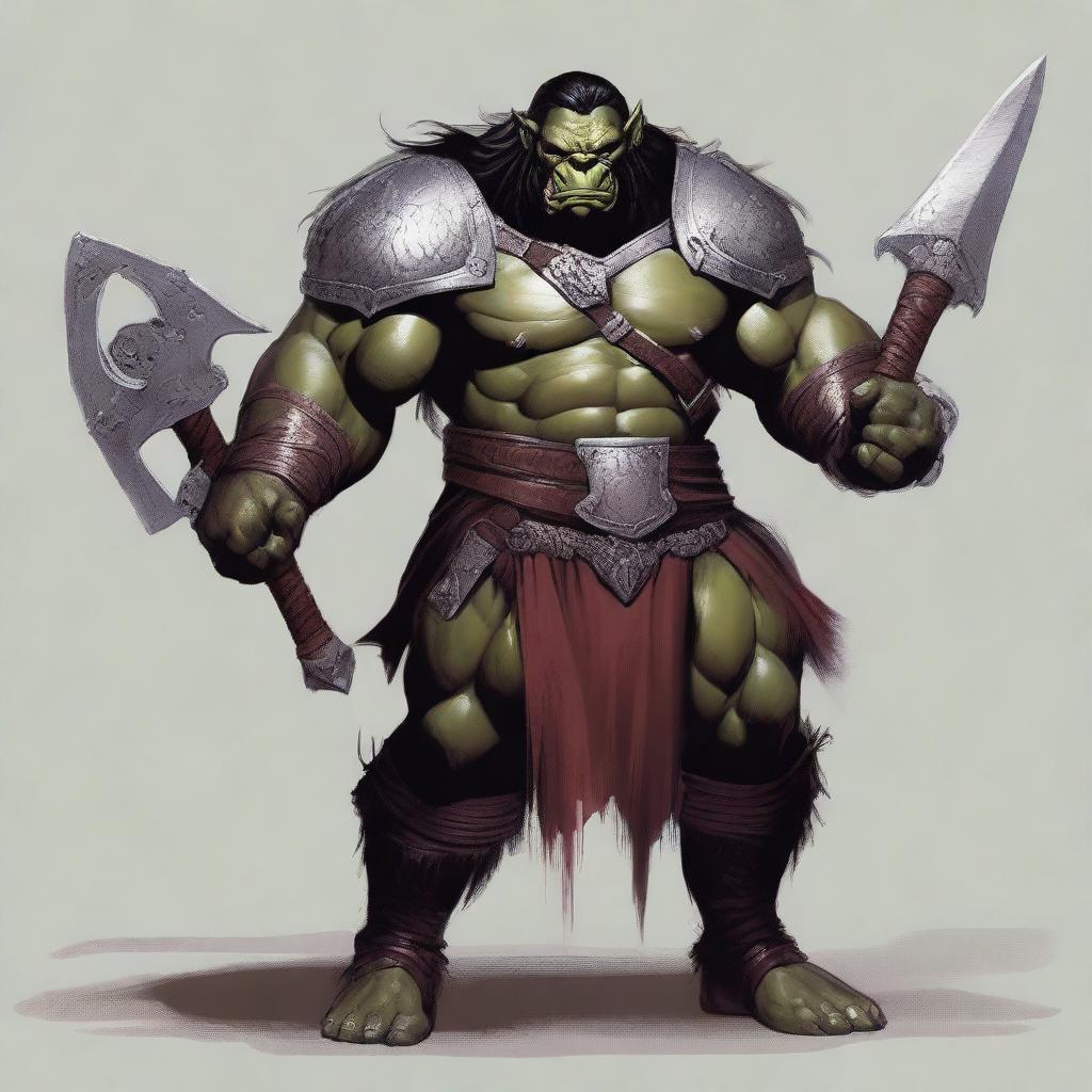 Unleash Frenzied Fury: Orc Barbarian of Eberron