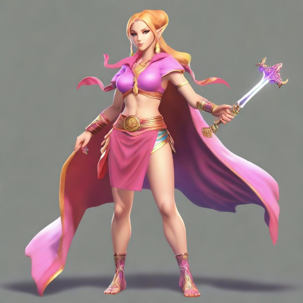 Summer Eladrin: Radiant Beauty in Full Bloom