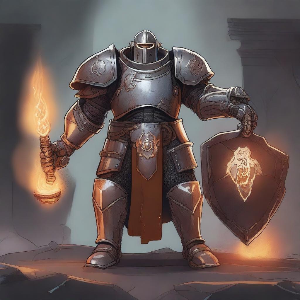 Warforged Cleric: Divine Protection and Unrelenting Battle