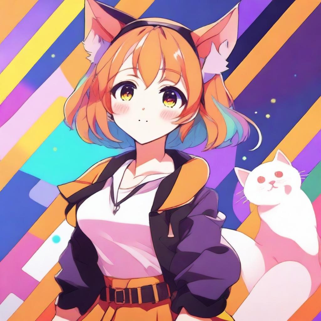 Meet Your New Favorite Waifu: Orange-Haired Anime Cutie