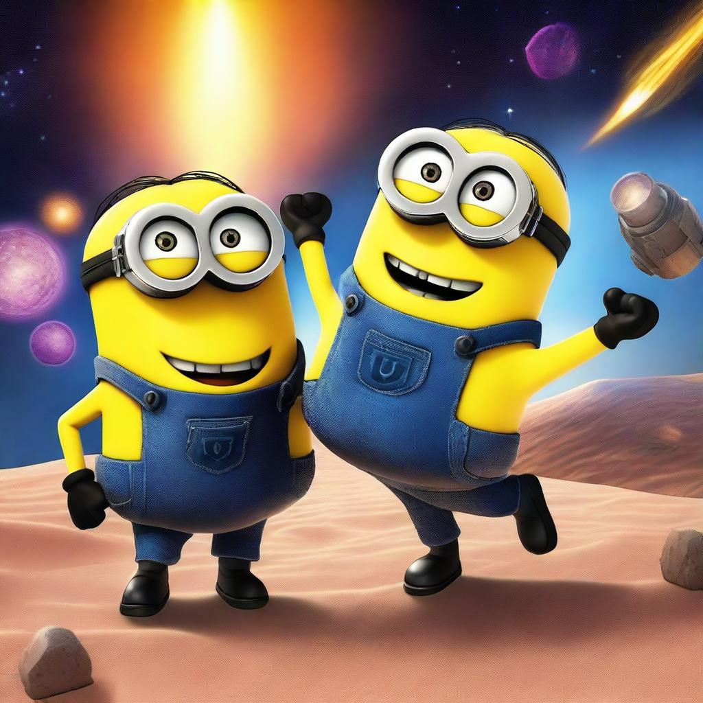 Cosmic Caper: Minions in Space